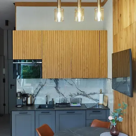 Budnicza Struga Z Sauna I Parkingiem - 5d Апартаменты *